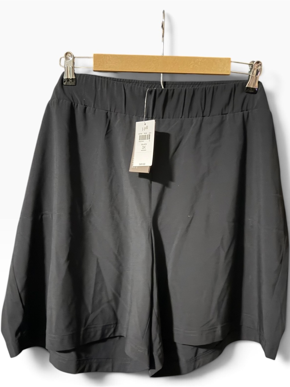 J.Jill Fit Pull On Shorts NWT Black Size 3X